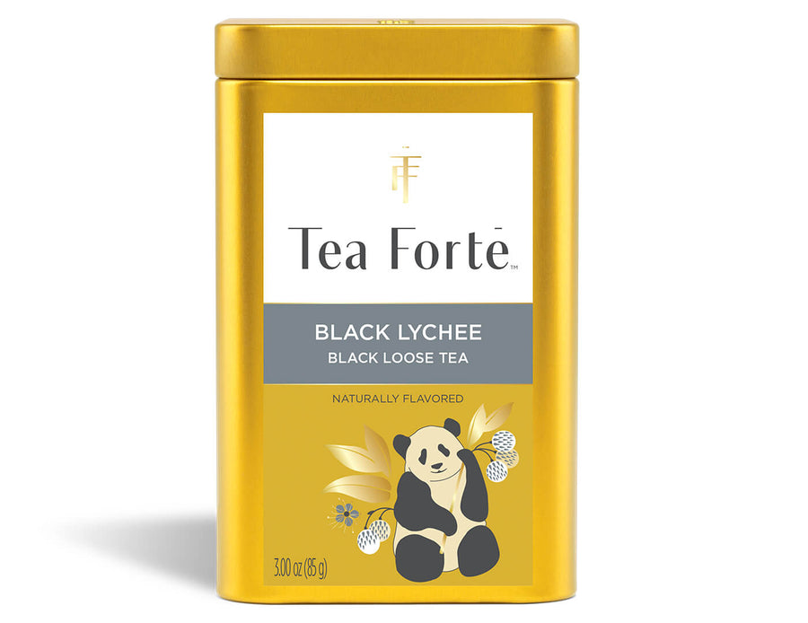 Black Lychee Loose Leaf Tea Canister