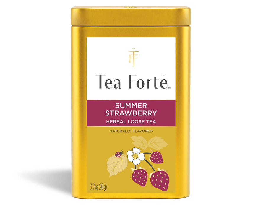 Summer Strawberry Loose Leaf Tea Canister