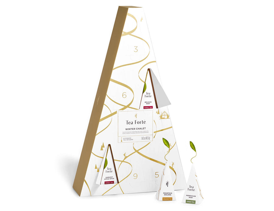 Winter Chalet Advent - 12 Days of Cozy Teas