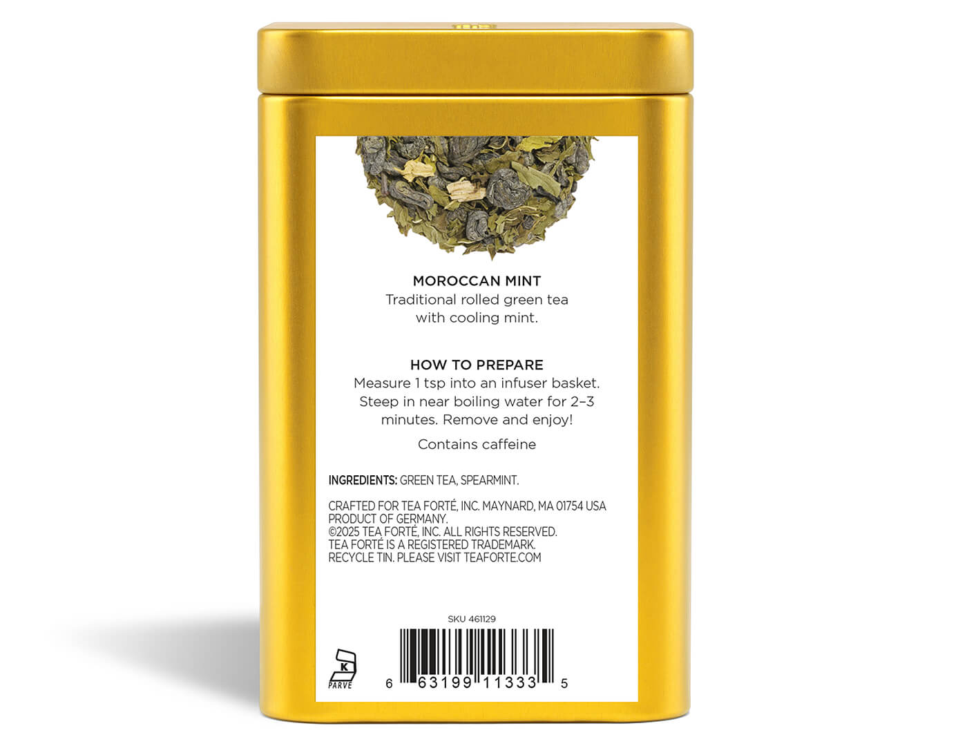 Moroccan Mint Loose Leaf Tea Canister