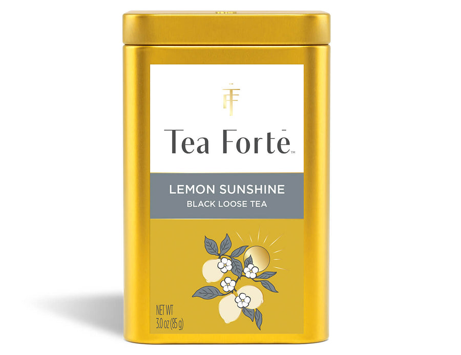 Lemon Sunshine Loose Leaf Tea Canister